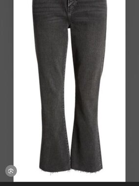 Frame Denim Le Jane Crop - Obsidian